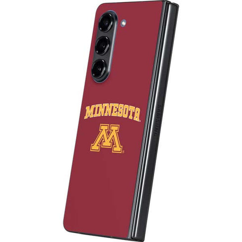 University of Minnesota Collegiate Text Galaxy Z Fold5 5G Skin
